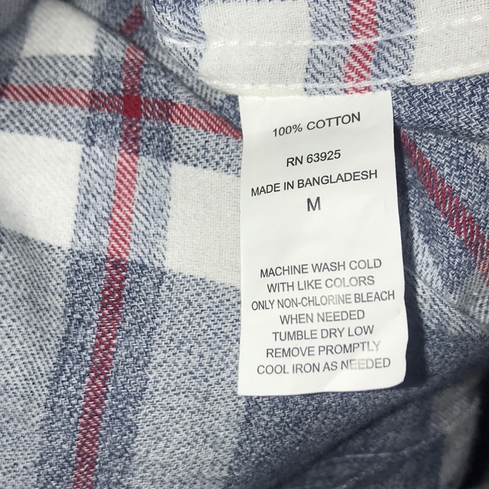 BirchXBlack Mens Flannel / Med. - Picture 10 of 12